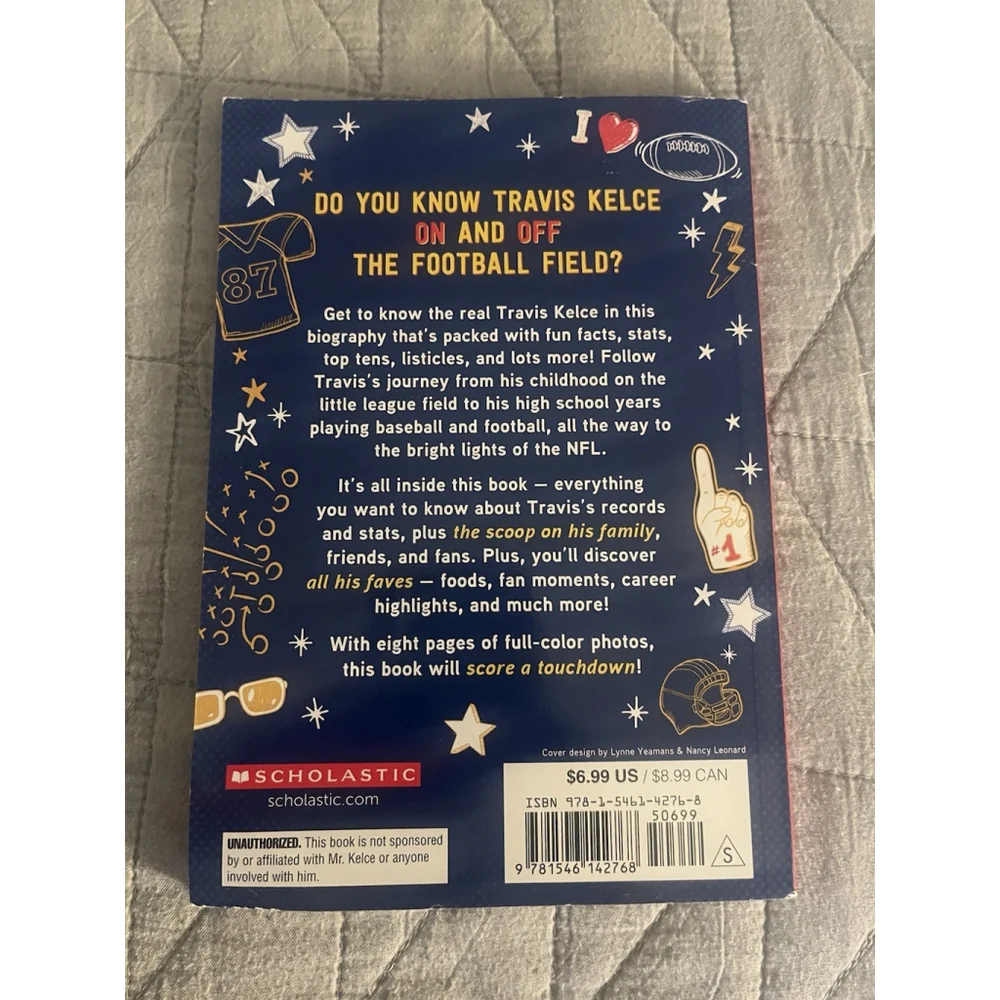 Travis Kelce All Access Paperback Book KC Kelley NFL